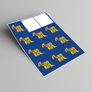 Rectangle A4 LAbel Sheet